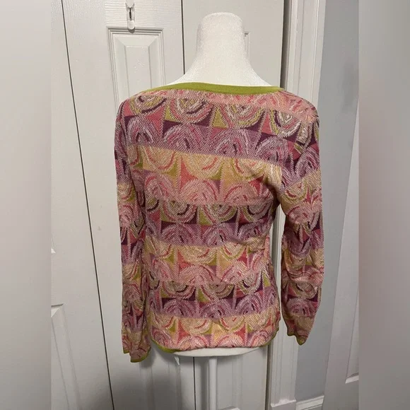 Missoni Sport Knit Sweater Size Small - Picture 2 of 3